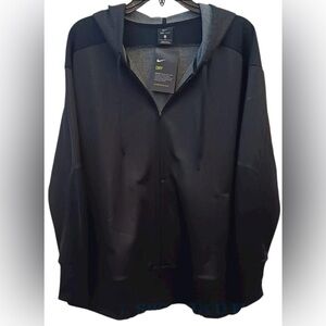 Nike (NWT) Black Dri-Fit Full Zip Training Jacket Sz 1X